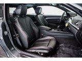 2017 BMW 4 Series 430i Coupe Black Interior