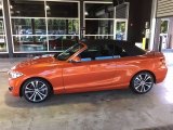 2016 BMW 2 Series Valencia Orange