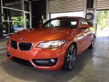2016 BMW 2 Series 228i xDrive Convertible Front 3/4 View