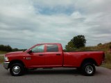 2017 Flame Red Ram 3500 Tradesman Crew Cab 4x4 Dual Rear Wheel #115637778