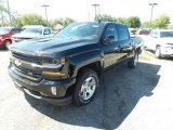 2017 Black Chevrolet Silverado 1500 LT Crew Cab 4x4 #115638080