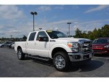 2015 Oxford White Ford F250 Super Duty Lariat Crew Cab 4x4 #115637871