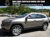 2017 Light Brownstone Pearl Jeep Cherokee Limited 4x4 #115637969