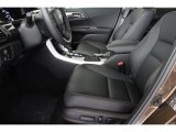 2017 Honda Accord Hybrid Touring Sedan Black Interior