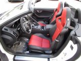 2017 Jaguar F-TYPE R AWD Convertible Jet/Red Duotone Interior