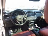 2017 Kia Sorento SX V6 AWD Black Interior