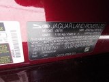 2017 XE Color Code for Odyssey Red - Color Code: CAX