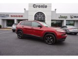 2017 Deep Cherry Red Crystal Pearl Jeep Cherokee Sport Altitude #115661894