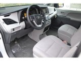 2017 Toyota Sienna L Ash Interior