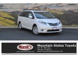 2017 Blizzard White Pearl Toyota Sienna Limited AWD #115698321