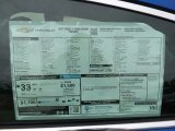 2017 Chevrolet Cruze Premier Window Sticker