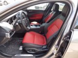 2017 Jaguar XE 35t R-Sport Jet/Red Interior