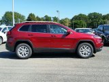 Deep Cherry Red Crystal Pearl Jeep Cherokee in 2017