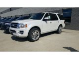 2016 White Platinum Metallic Tricoat Ford Expedition Limited 4x4 #115721046