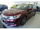 2017 Basque Red Pearl II Honda Accord Sport Sedan #115721175