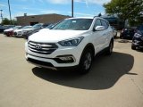 2017 Pearl White Hyundai Santa Fe Sport AWD #115721001