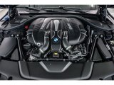 2017 BMW 7 Series 750i Sedan 4.4 Liter DI TwinPower Turbocharged DOHC 32-Valve VVT V8 Engine