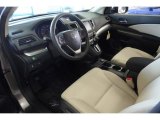 2016 Honda CR-V EX AWD Beige Interior