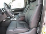 2017 Toyota Tundra TRD PRO Double Cab 4x4 Black Interior