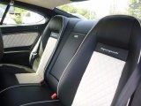 2011 Bentley Continental GT Supersports Rear Seat