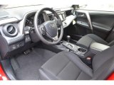 2017 Toyota RAV4 XLE AWD Black Interior