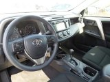 2017 Toyota RAV4 LE AWD Black Interior
