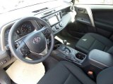 2017 Toyota RAV4 LE AWD Black Interior