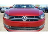 2015 Fortana Red Metallic Volkswagen Passat TDI SEL Premium Sedan #115759034