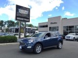 2017 Patriot Blue Metallic Chevrolet Equinox LT #115758692