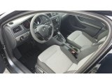 2017 Volkswagen Jetta S Black/Palladium Gray Interior