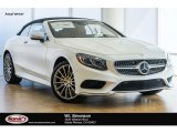 2017 designo Cashmere White (Matte) Mercedes-Benz S 550 Cabriolet #115790242