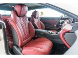 2017 Mercedes-Benz S 550 Cabriolet designo Bengal Red/Black Interior