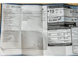 2016 Mercedes-Benz G 550 Window Sticker