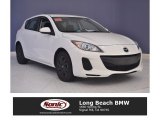 2013 Crystal White Pearl Mica Mazda MAZDA3 i Touring 5 Door #115790322