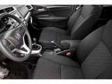 2017 Honda Fit LX Black Interior