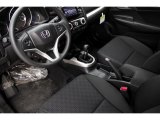 2017 Honda Fit LX Black Interior