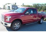 2016 Ruby Red Ford F150 XLT SuperCab 4x4 #115813236