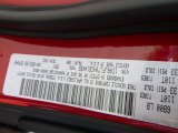 2017 Grand Cherokee Color Code for Redline 2 Coat Pearl - Color Code: PRM