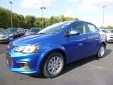2017 Kinetic Blue Metallic Chevrolet Sonic LT Sedan #115813009