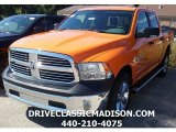 2017 Omaha Orange Ram 1500 Big Horn Crew Cab 4x4 #115838543