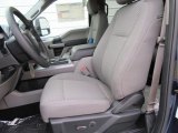 2017 Ford F250 Super Duty XLT Crew Cab Medium Earth Gray Interior
