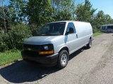 2017 Silver Ice Metallic Chevrolet Express 2500 Cargo Extended WT #115838608
