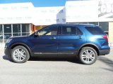 2017 Blue Jeans Ford Explorer Limited 4WD #115838402