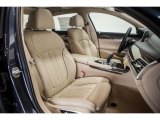 2017 BMW 7 Series 740i Sedan Canberra Beige Interior
