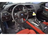 2017 BMW M6 Gran Coupe Sakhir Orange/Black Interior