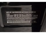 2017 X1 Color Code for Jet Black - Color Code: 668