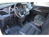 2017 Toyota Sienna SE Black Interior