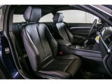 2017 BMW 4 Series 430i Coupe Black Interior