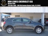 2017 Nightfall Gray Metallic Chevrolet Equinox LS AWD #115868316