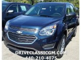 2017 Blue Velvet Metallic Chevrolet Equinox LS AWD #115868541